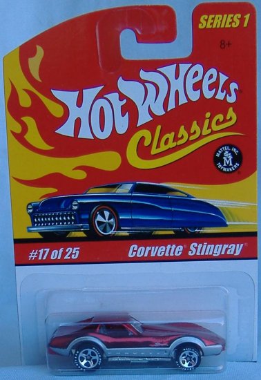 Hot Wheels Classics Collection 1 Corvette Stingray Special Paint and Tampos