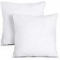 Bedding Throw Pillows Insert (Pack of 2, White)