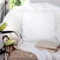 Bedding Throw Pillows Insert (Pack of 2, White)