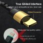 Fast Charging adapter 2 Port 5A interface with cable 3 in 1 For iPhone Samsung Xiaomi Huawei