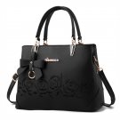 Full Leather Flower Women Handbags With Embroidery