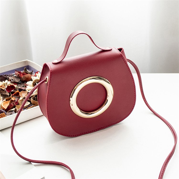 leather mini crossbody handbag
