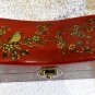 Chinese Pillow Box - Antique Style Lacquered Wooden Storage Box - BNIB
