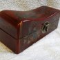Chinese Pillow Box - Antique Style Lacquered Wooden Storage Box - BNIB