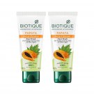 Biotique Papaya Deep Cleanse Face Wash For Visibly Glowing Skin All Skin Types 2x100ml