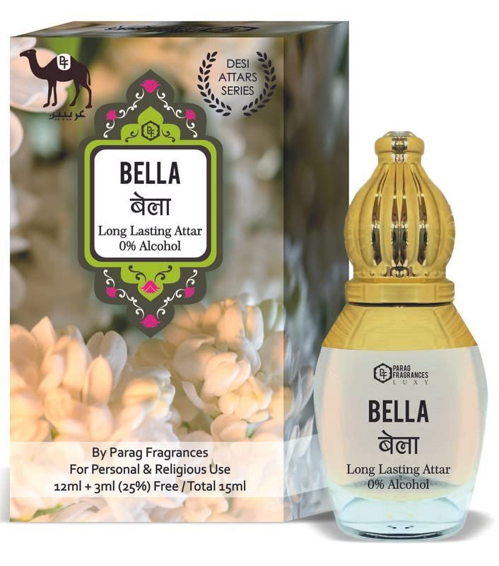 arag Fragrances Desi Attar Series 12ml + 3ml Free / 15ml (Natural & Long Lasting Fragrance)