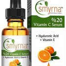 Smyrna Vitamin C Serum for Your Face, Pure Vitamin C 20% Plus Vegan