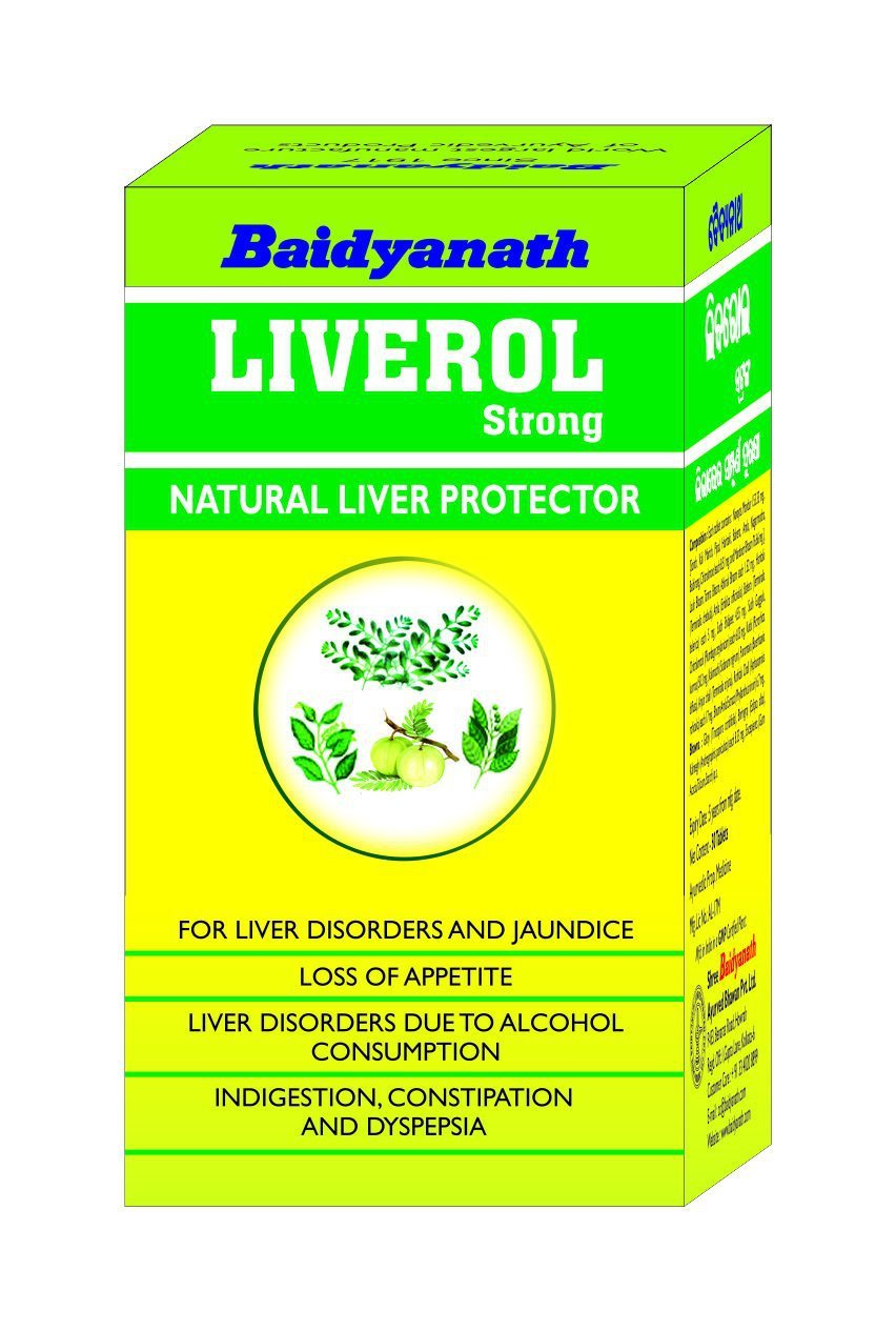 Baidyanath Liverole Strong - 50 Tablets (Pack of 3)