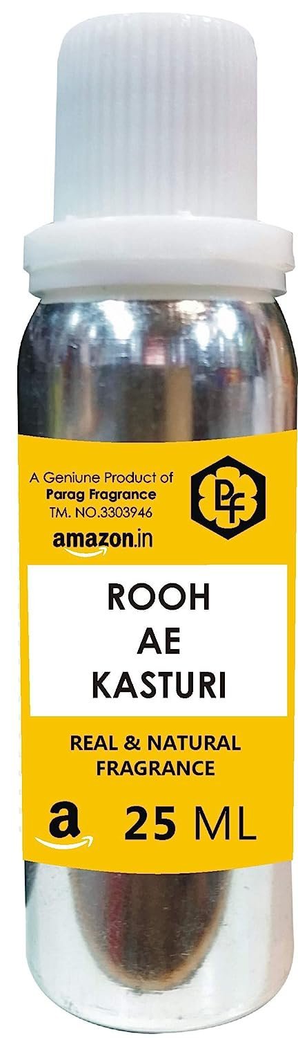 Parag fragrances Rooh E kasturi 25ml Real & Natural Long Lasting Attar For Men & women.