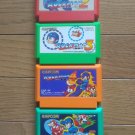 NINTENDO Famicom FC Lot of 4 Megaman Rockman 2 3 4 5 Japan Import NTSC-J Tested NINTENDO Famicom FC Lot of 4 Megaman Rockman 2 3 4 5 Japan Import NTSC-J Tested