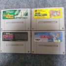 NINTENDO Super Famicom SFC Lot of 4 Mario Zelda Japan Import NTSC-J Tested NINTENDO Super Famicom SFC Lot of 4 Mario Zelda Japan Import NTSC-J Tested
