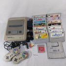 NIntendo Super Famicom SFC Console Complete Lot of 15 Softwares JP import Tested