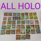 MINT LOTTE BIKKURIMAN SEAL STICKER Lot of 43 ALL HOLO COLLECTION