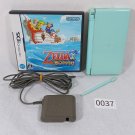 NINTENDO DS Lite NDSL USG-001 Ice Blue Console Zelda Phantom Hourglass Tested