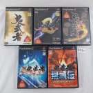 SONY PlayStation 2 PS2 Lot of 5 Onimusha 1 2 3 Shin Buraiden Japan import Tested SONY PlayStation 2 PS2 Lot of 5 Onimusha 1 2 3 Shin Buraiden Japan import Tested