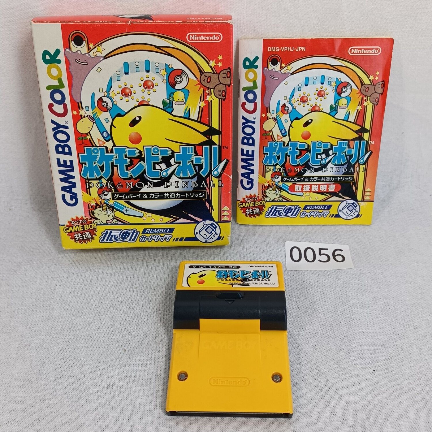 Nintendo Game Boy GB Pokemon Pinball CIB&Acirc;&nbsp;Japan Import Region Free Tested