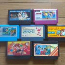 NINTENDO Famicom FC Lot of 7 All Fighting Games Japan Import NTSC-J Tested