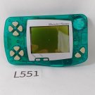 JUNK Bandai SW-001 WonderSwan Console Skeleton Green Japan Import NTSC-J Tested