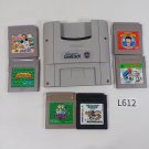 NINTENDO Super Famicom SFC Super Gameboy GB Lot of 6 Mario Pokemon Tested