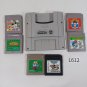 NINTENDO Super Famicom SFC Super Gameboy GB Lot of 6 Mario Pokemon Tested