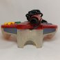 OFFICIAL NINTENDO 64 N64 Controller Clear Red Long Handle Japan Import Tested
