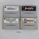 NINTENDO Super Famicom SFC Lot of 4 All Adventure Games Japan Import Tested NINTENDO Super Famicom SFC Lot of 4 All Adventure Games Japan Import Tested