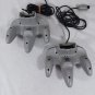 NIntendo 64 N64 Console Complete 5 Softwares Mario Pokemon Japan import Tested