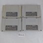 NINTENDO Super Famicom SFC Lot of 4 Japan Import NTSC-J Tested