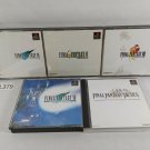 SONY PlayStation PS1 Lot of 5 Final Fantasy Complete Japan Import NTSC-J Tested SONY PlayStation PS1 Lot of 5 Final Fantasy Complete Japan Import NTSC-J Tested