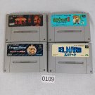 NINTENDO Super Famicom SFC Lot of 4 All Adventure Games Japan NTSC-J Tested