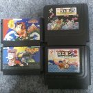 NINTENDO Famicom FC Lot of 4 Ganbare Goemon Japan Import NTSC-J Tested
