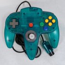OFFICIAL NINTENDO 64 N64 Controller Clear Blue Long Handle Japan Import Tested