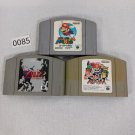NINTENDO 64 N64 Lot of 3 All Famous Games Mario Zelda Japan Import NTSC-J Tested NINTENDO 64 N64 Lot of 3 All Famous Games Mario Zelda Japan Import NTSC-J Tested