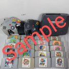 NIntendo 64 N64 Complete Choose 20 Softwares Controllers JP Import NTSC-J Tested