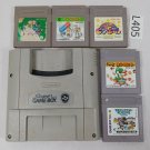 NINTENDO Super Famicom SFC Super Gameboy GB Lot of 5 Mario Pokemon Tested