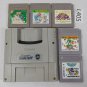 NINTENDO Super Famicom SFC Super Gameboy GB Lot of 5 Mario Pokemon Tested