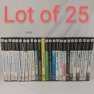 SONY PlayStation 2 PS2 Lot of 25 All unpopular softwares Japan import Tested