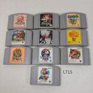 NINTENDO 64 N64 Lot of 10 All Popular Games Mario Zelda etc Japan Import Tested NINTENDO 64 N64 Lot of 10 All Popular Games Mario Zelda etc Japan Import Tested