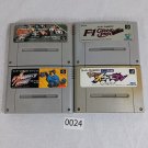 NINTENDO Super Famicom SFC Lot of 4 All Racing Games Japan Import NTSC-J Tested NINTENDO Super Famicom SFC Lot of 4 All Racing Games Japan Import NTSC-J Tested