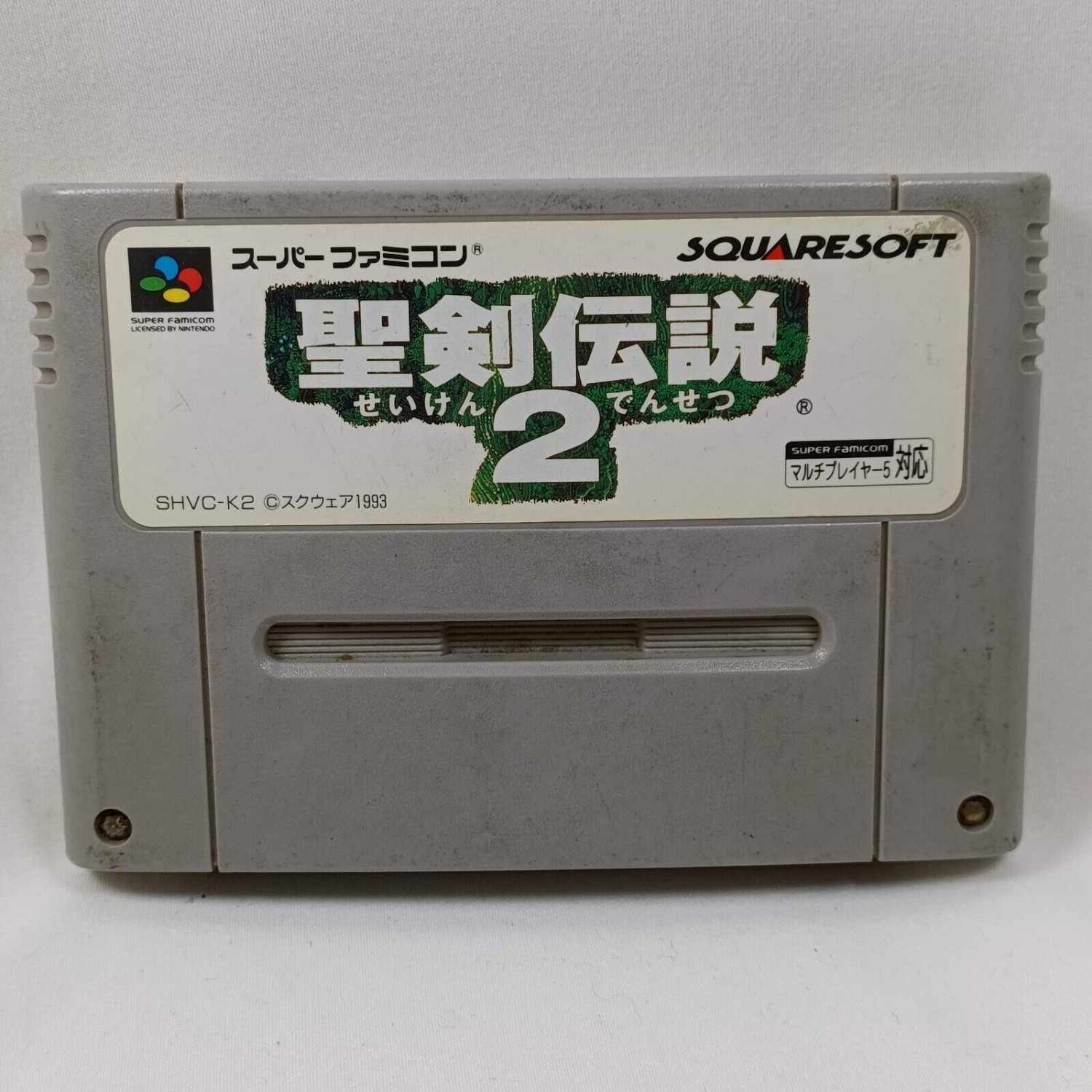NINTENDO Super Famicom SFC Seiken Densetsu 2 Japan Import NTSC-J 1993 Tested
