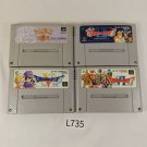 NINTENDO Super Famicom SFC Lot of 4 All Dragon Quest Japan Import NTSC-J Tested NINTENDO Super Famicom SFC Lot of 4 All Dragon Quest Japan Import NTSC-J Tested
