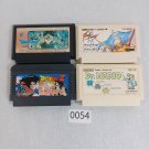 NINTENDO Famicom FC Lot of 4 Dr. Mario Dragon Ball Z Quest III Final Fantasy III