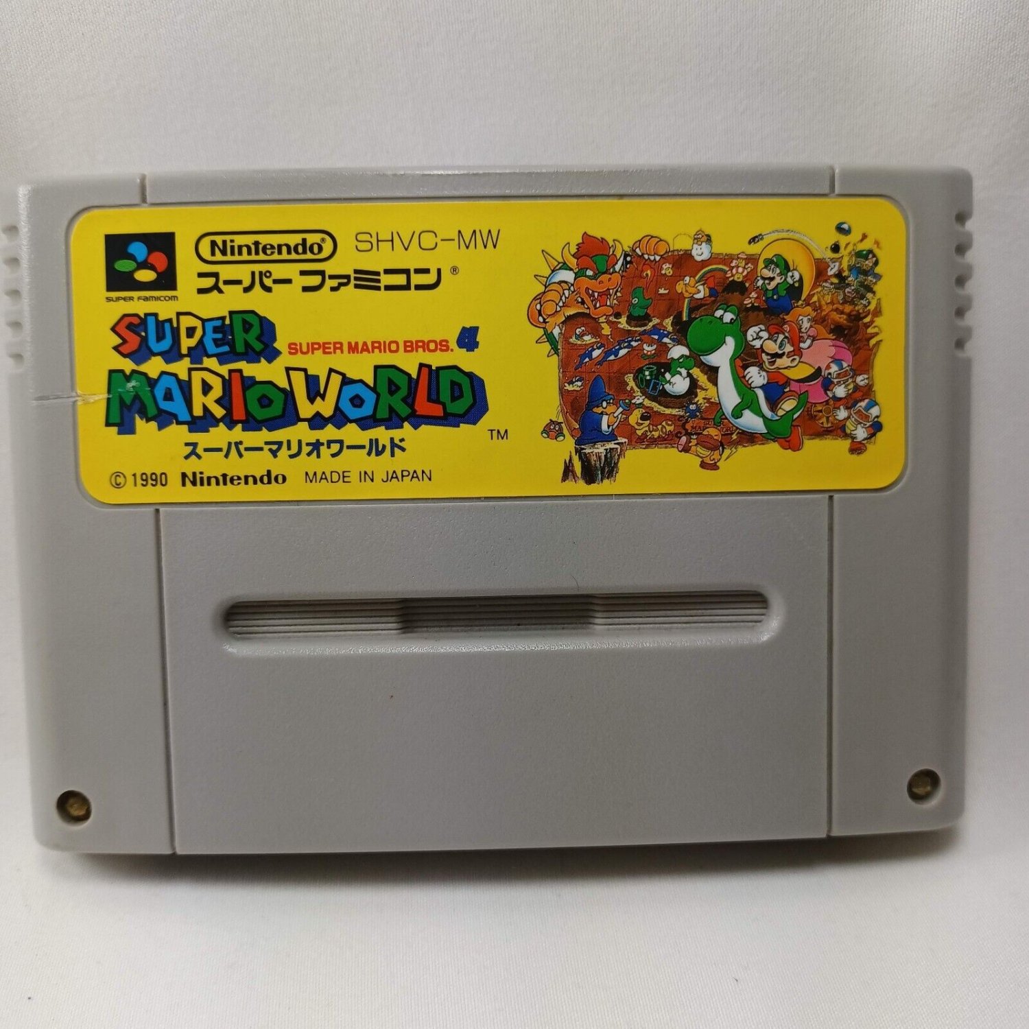 NINTENDO Super Famicom SFC Super Mario Kart Japan Import NTSC-J 1990 Tested