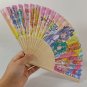 BRAND NEW Japanese Folding Fan Star Twinkle Precure Pretty Cure SENSU JP import
