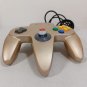 OFFICIAL NINTENDO 64 N64 Controller Gold Long Handle Japan Import Tested