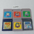 Nintendo Gameboy Color GB GBC Lot of 6 Pokemon Complete Japan Import Region Free Nintendo Gameboy Color GB GBC Lot of 6 Pokemon Complete Japan Import Region Free