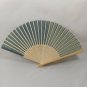 BRAND NEW Japanese Folding Fan Dark (Deep) Green SENSU JAPAN JPN karinpia