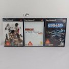 SONY PlayStation 2 PS2 Lot of 3 Biohazard 4 Cord: Veronica Outbreak All tested SONY PlayStation 2 PS2 Lot of 3 Biohazard 4 Cord: Veronica Outbreak All tested