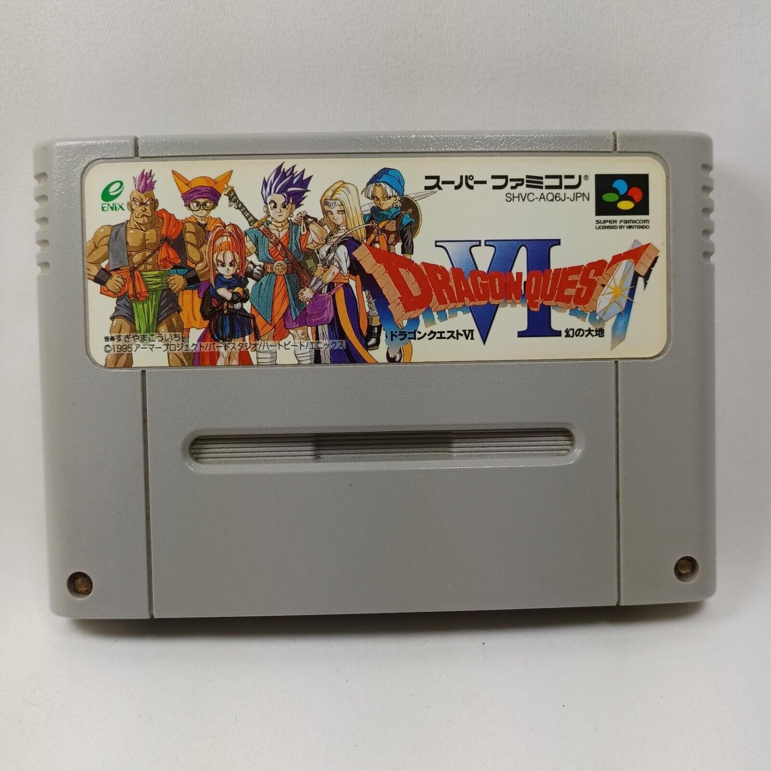 NINTENDO Super Famicom SFC Dragon Quest VI 6 Japan import NTSC-J Tested