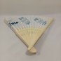 BRAND NEW Japanese Folding Fan White base Soumen SENSU JAPAN JPN karinpia